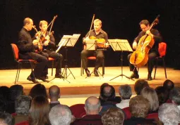 Il Quartetto d'archi della Scala sul palco del Teatro Civico